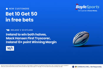 Rugby World Cup 2023: Get €50 in free bets with BoyleSports, plus 10/1 price boost