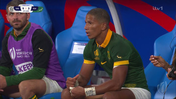 Rugby World Cup commentators left stunned as South Africa remove star in 'ruthless' tactical tweak early on vs England