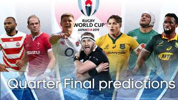 Rugby World Cup: Quarter-final predictions including England v Australia, New Zealand v Ireland & Wales v France