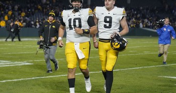 Rutgers versus Iowa college football game has historically low over/under total