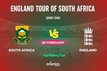 SA vs ENG Betting Tips & Who Will Win The 2nd ODI Of South Africa vs England