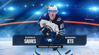 Sabres vs Jets Prediction, Game Preview, Odds, Picks, Jan. 26