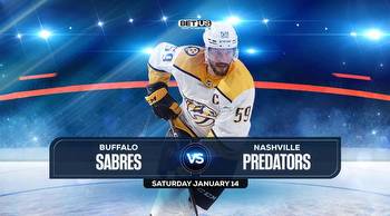 Sabres vs Predators Prediction, Preview, Odds, Picks, Jan. 14