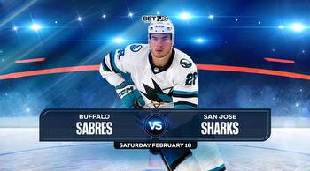 Sabres vs Sharks Prediction, Preview, Odds, and Picks Feb 18