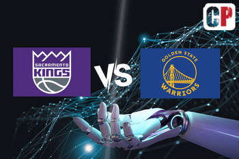 Sacramento Kings at Golden State Warriors AI NBA Prediction 11123