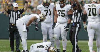 Saints collapse after Derek Carr injury: See notable numbers