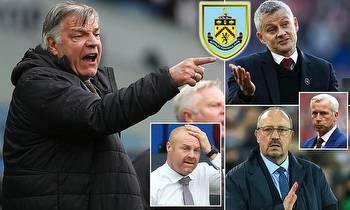 Sam Allardyce is the bookies' early FAVOURITE to follow Sean Dyche after his sacking as Burnley boss