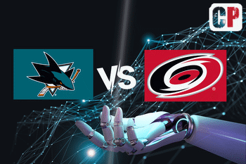 San Jose Sharks at Carolina Hurricanes AI NHL Prediction 102723