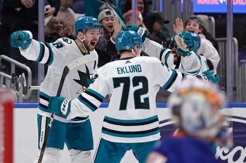 San Jose Sharks, led by Tomas Hertl, climb out of NHL standings cellar