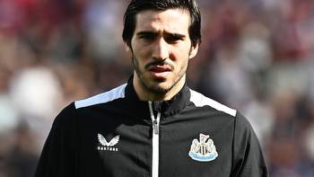 Sandro Tonali returns to training at Newcastle amid police probe into illegal betting and ban fears
