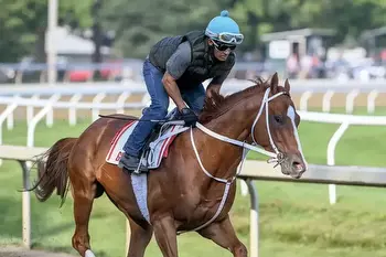 Saratoga Race Course: Derby winner Mage settles in, while preparing for Travers