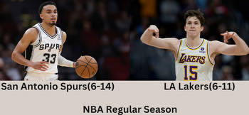 SAS vs LAL Dream11 Prediction NBA Live San Antonio Spurs vs LA Lakers