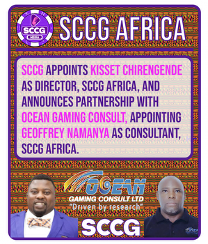 SCCG Africa Appoints K. Chirengende as Director & Partners with Ocean Gaming Consult; G. Namanya Named Consultant
