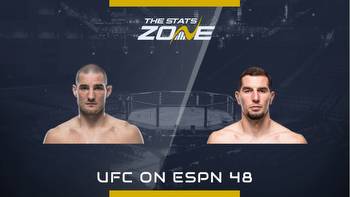 Sean Strickland vs Abusupiyan Magomedov at UFC on ESPN 48