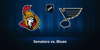 Senators vs. Blues: Injury Report