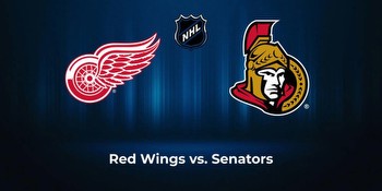 Senators vs. Red Wings: Odds, total, moneyline