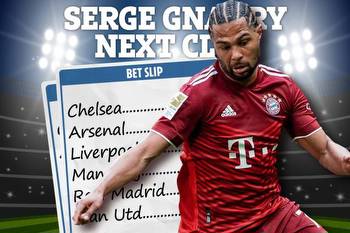 Serge Gnabry next club odds: Chelsea are new favourites to sign Bayern winger ahead of Arsenal, Liverpool and Man City