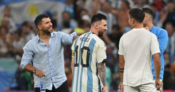 Sergio Aguero forgot about Lionel Messi World Cup bet which pocketed him £7,000