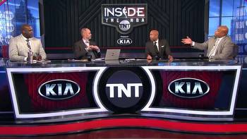 Shaquille O'Neal absolutely loses it after Kenny Smith hilariously roasts Charles Barkley's grandkid