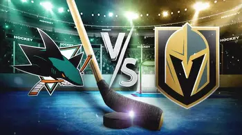 Sharks-Golden Knights prediction, odds, pick, how to watch