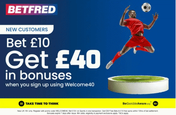 Sheff Utd vs West Ham: Get £40 in free bets and bonuses for Premier League game with Betfred