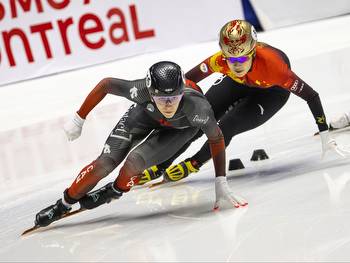 Short track skater Doak learned lesson that is pushing her to finish