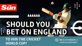 Should you bet on England in the Cricket World Cup?