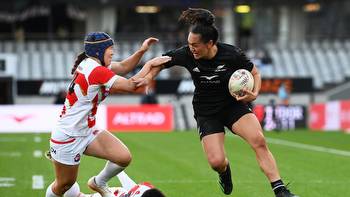 Sight of Portia Woodman in full flight is the big positive for Black Ferns in Japanese rout