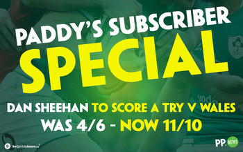 Six Nations Subscriber Special: Ireland v Wales price boost