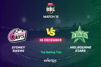 SIX vs STA Betting Tips & Who Will Win This Match Of The Big Bash League 2022