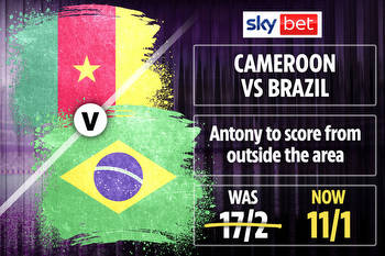 Sky Bet boost: Antony to score from outside the box NOW 11/1