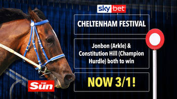 Sky Bet boost: Get Constitution Hill & Jonbon both to win at huge 3/1!