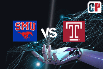 SMU Mustangs at Temple Owls AI NCAA Football Prediction 10/20/2023