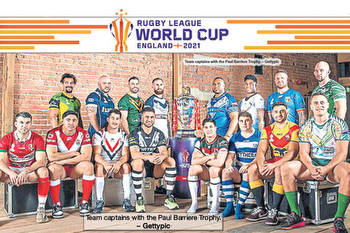 Sneak peek of Rugby League World Cup teams
