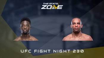 Sodiq Yusuff vs Edson Barboza at UFC Fight Night 230