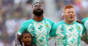 South Africa captain Siya Kolisi belting out national anthem at World Cup he almost missed is a thing of beauty
