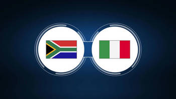South Africa vs. Italy live stream, TV channel, start time, odds