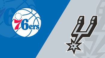 Spurs vs 76ers Prediction and Odds