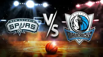 Spurs vs. Mavericks prediction, odds, pick, how to watch