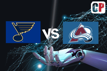St. Louis Blues at Colorado Avalanche AI NHL Prediction 11123