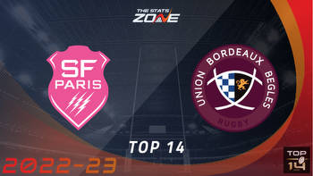 Stade Francais vs Bordeaux Begles