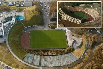 Stadium with capacity that puts Premier League grounds to shame is shadow of former glory after it was left abandoned