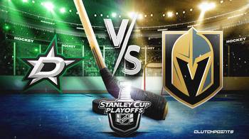 Stars vs. Golden-Knights Game 1 Odds: Prediction, pick, how to watch NHL Playoff game