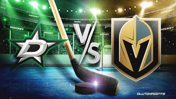 Stars vs. Golden Knights prediction, odds, pick, how to watch