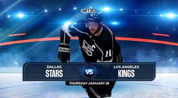 Stars vs Kings Prediction, Stream, Odds and Picks Jan 19