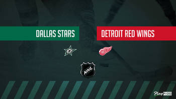 Stars Vs Red Wings NHL Betting Odds Picks & Tips