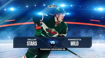 Stars vs Wild Prediction, Preview, Stream, Odds and Picks Dec 29