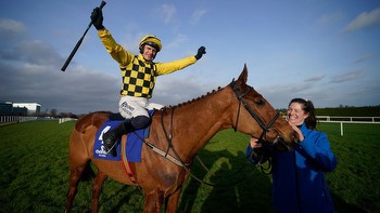 State Man won the Irish Champion Hurdle on day two of the Dublin Racing Festival