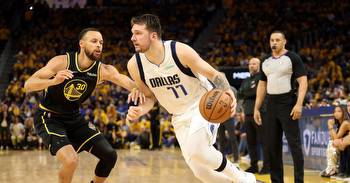 Steph Curry vs. Luka Doncic highlights NBA doubleheader