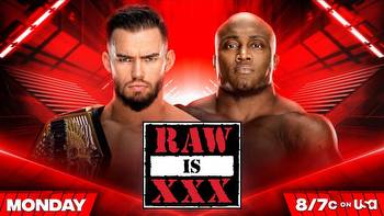 Stipulation added to championship match ahead of WWE RAW XXX